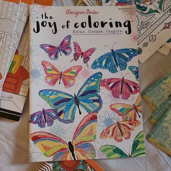 Simple Adult Coloring Books - Picture 2 of 13